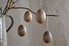 Dima Mango Wood Hanging Egg Decoration - Natural