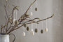 Piani Mini Hanging Paper Decoration - Natural & Moss