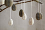 Piani Mini Hanging Paper Decoration - Natural & Moss