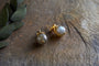 Marai Labradorite Stud Earirngs - Labradorite & Gold
