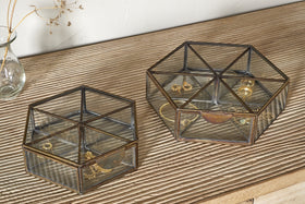 Sitara Jewellery Box - Antique Brass