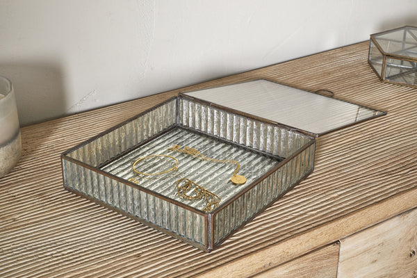 Malita Jewellery Box - Antique Brass