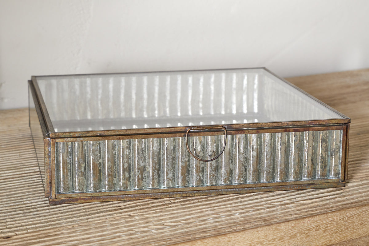 Malita Jewellery Box - Antique Brass