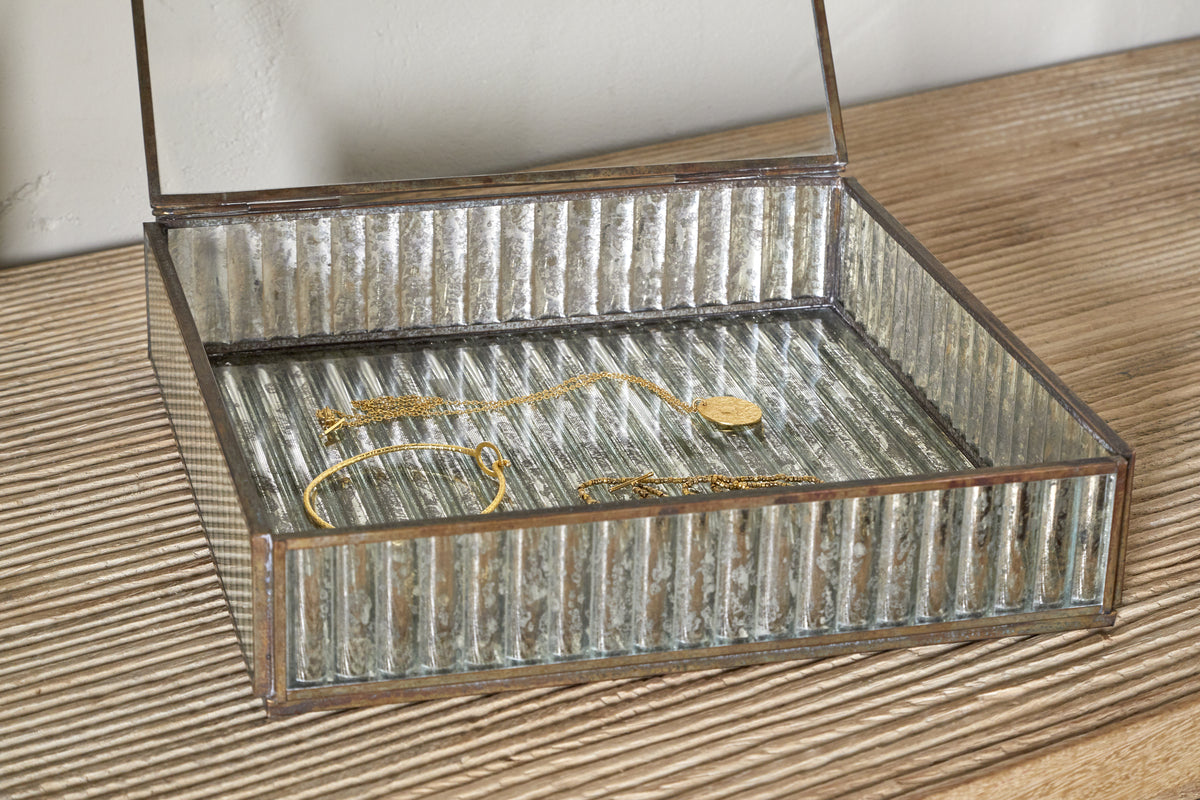 Malita Jewellery Box - Antique Brass