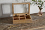 Kabani Mango Wood Jewellery Box - Natural