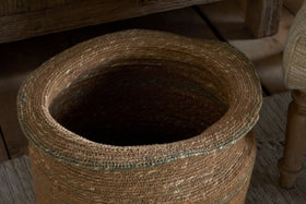 Rana Tall Basket - Natural & Moss