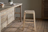 Aamani Mango Wood & Cord Counter Stool - Natural