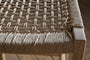 Aamani Mango Wood & Cord Counter Stool - Natural