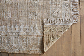 Aqil Jute & Cotton Rug - Natural