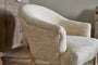 Aranya Cotton & Jute Occasional Chair - Natural