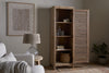 Ibo Reclaimed Wood Slatted Tall Cabinet  - Natural