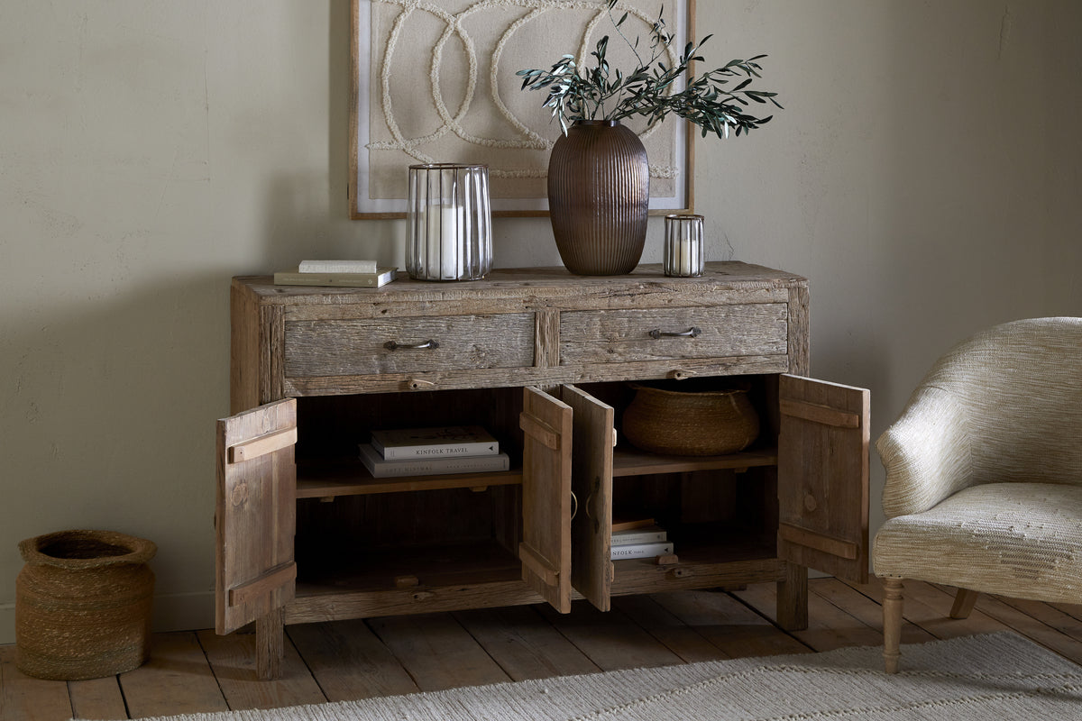 Ibo Reclaimed Wood Sideboard - Natural