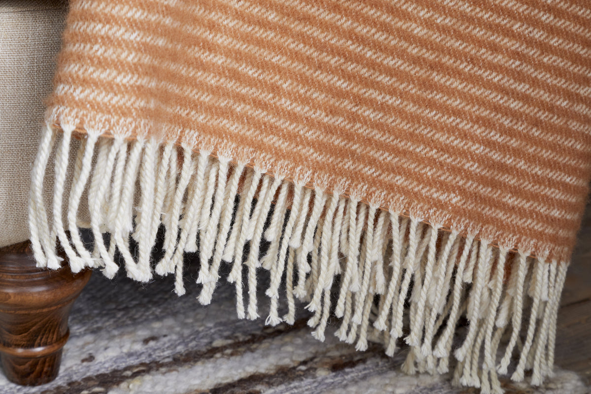 Ilaa Wool Throw - Sand