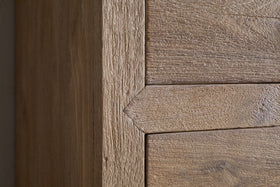 Iya Reclaimed Wood Tall Boy Chest of Drawers - Natural