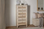 Kanz Mango Wood Tall Boy Chest of Drawers - Natural