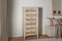Kanz Mango Wood Tall Boy Chest of Drawers - Natural