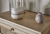 Kanz Mango Wood Tall Boy Chest of Drawers - Natural