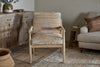 Kavya Kilm Occasional Armchair - Natural
