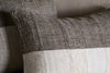 Munir Linen Cushion Cover - Charcoal