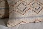 Nila Esha Cushion Cover - Rust & Indigo