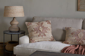 Nila Gul Cushion Cover - Rust