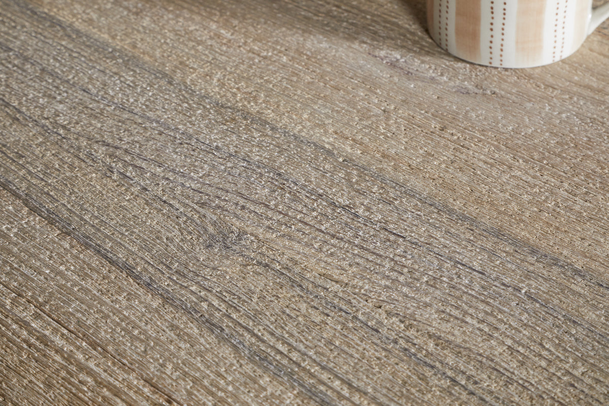 Nisha Reclaimed Wood & Iron Coffee Table - Natural