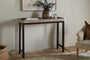 Nisha Reclaimed Wood & Iron Console Table - Natural