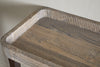 Nisha Reclaimed Wood & Iron Console Table - Natural