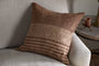 Eesha Jute Cushion Cover - Rust