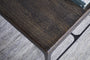 Sita Reclaimed Wood & Iron Coffee Table - Chocolate Brown
