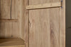 Vivan Grooved Wardrobe - Natural