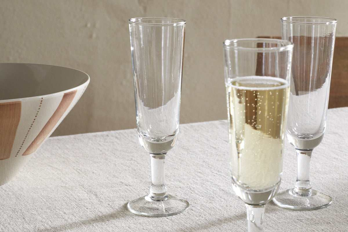Pani Champagne Flute - Clear