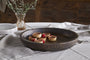 Eisha Shallow Bowl - Brown