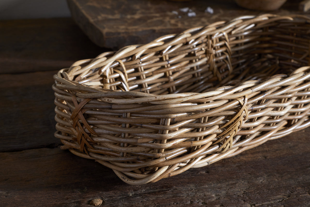 Bersama Rattan Bread Basket - Natural