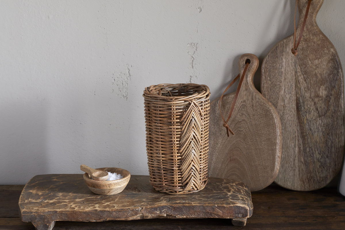 Bersama Rattan Utensil Holder - Natural