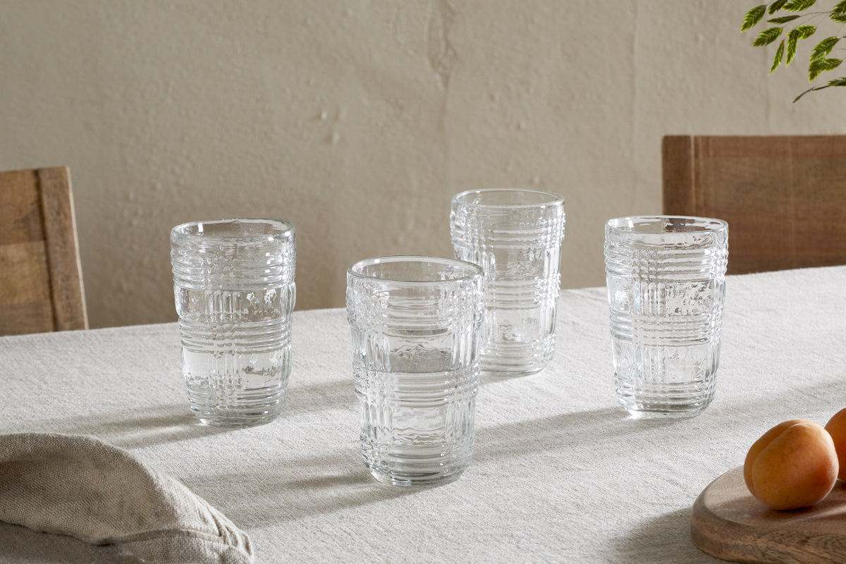 Kaanch Highball - Clear - (Set of 4)