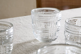 Kaanch Tumbler - Clear - (Set of 4)