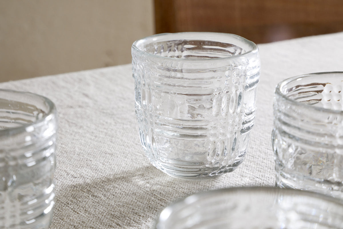 Kaanch Tumbler - Clear - (Set of 4)
