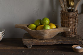 Naashta Handled Serving Bowl - Natural