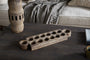 Makala Reclaimed Wood Tealight Holder - Natural