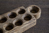 Makala Reclaimed Wood Tealight Holder - Natural