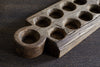 Makala Reclaimed Wood Tealight Holder - Natural