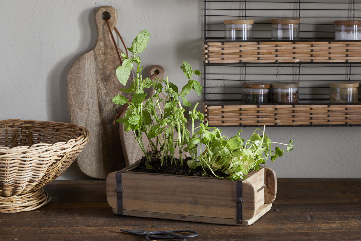 Dudha Reclaimed Brick Box - Natural