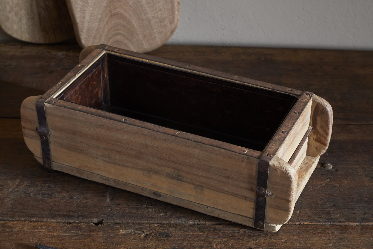 Dudha Reclaimed Brick Box - Natural