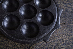 Maji Stone Multi Tealight Holder - Antique Black