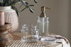 Ilcoso Hammered Glass Storage Pot - Clear