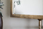 Visala Swivel Wall Mirror - Antique Brass