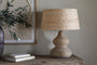 Dalat Ceramic Table Lamp - Natural
