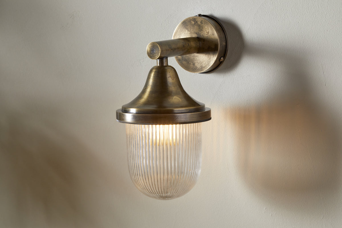 Magola Outdoor Wall Lamp - Antique Brass