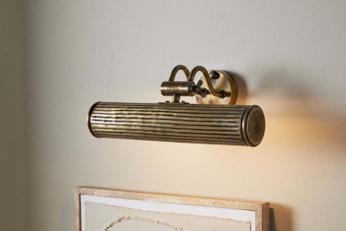Tinje Picture Wall Light - Antique Brass
